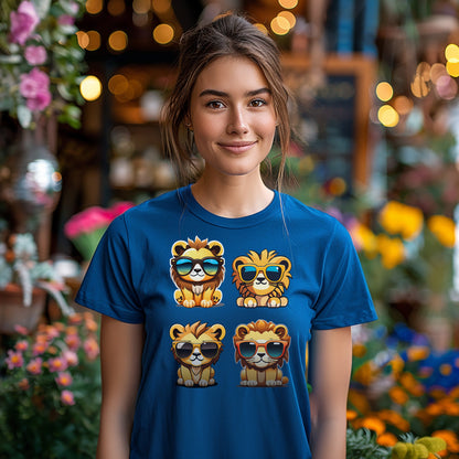 T-Shirt - Lions in sunglasses