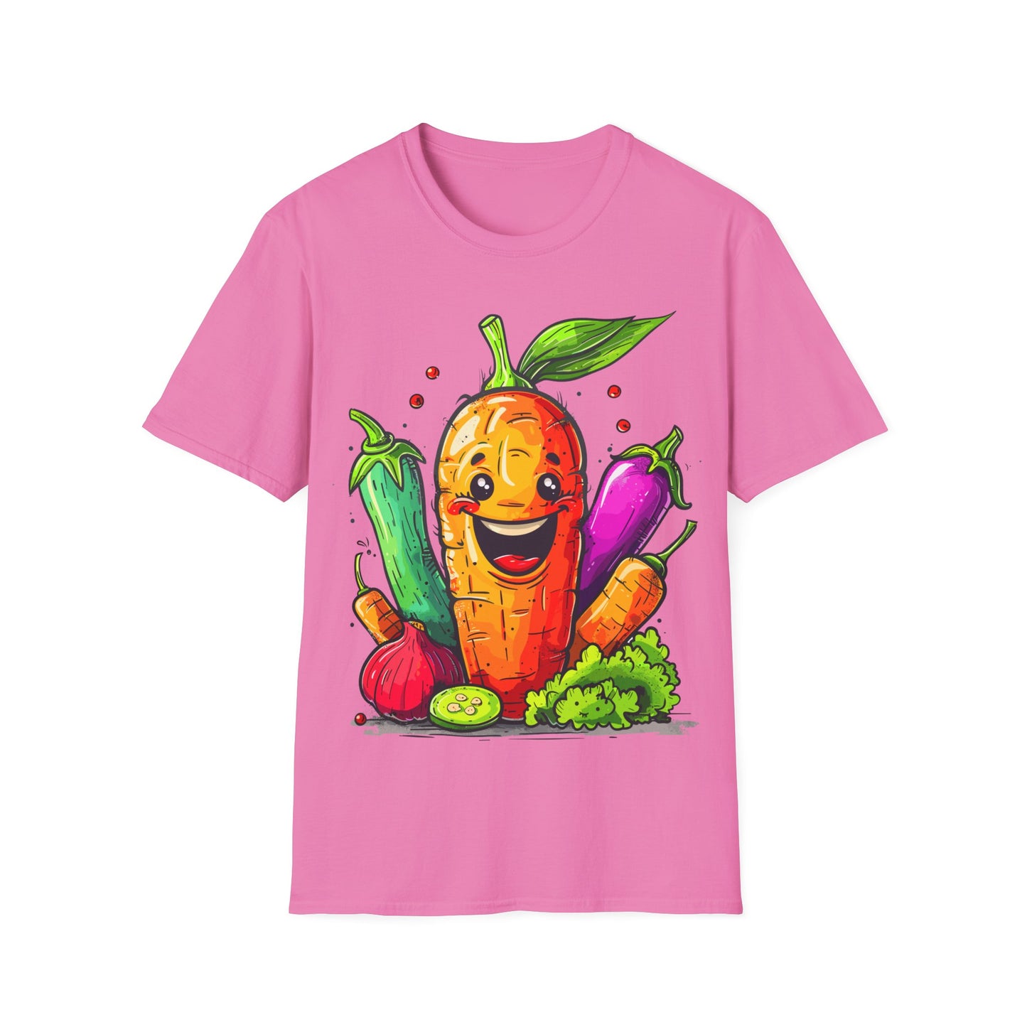 T-Shirt - Vegetarian - Carrot