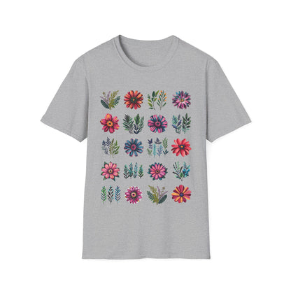 T-Shirt - Botanical Flowers