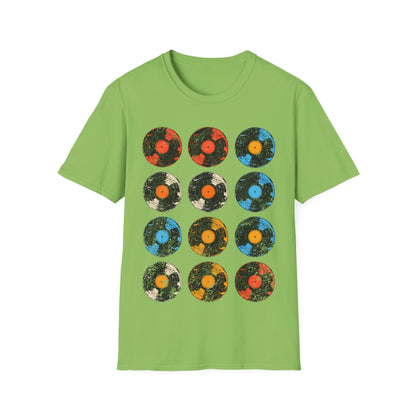 T-Shirt - Vinyl Records Music