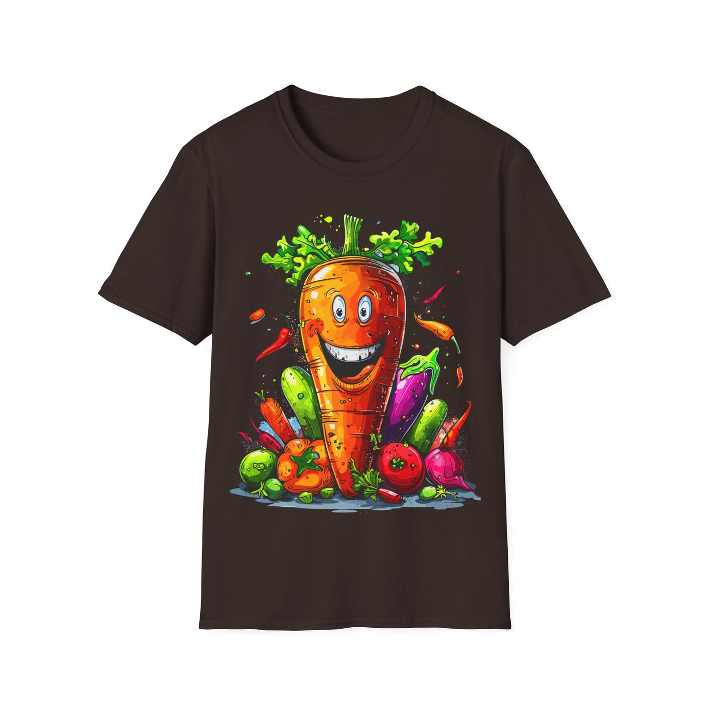 T-Shirt - Vegetarian - Carrot