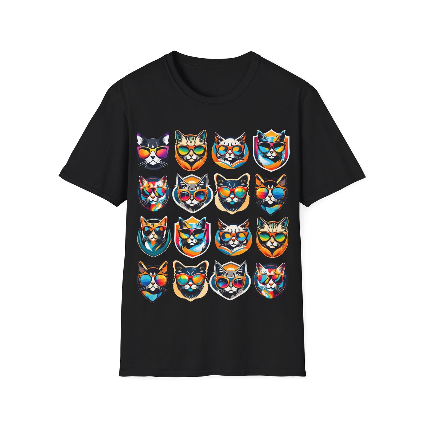 T-Shirt - Cats in sunglasses