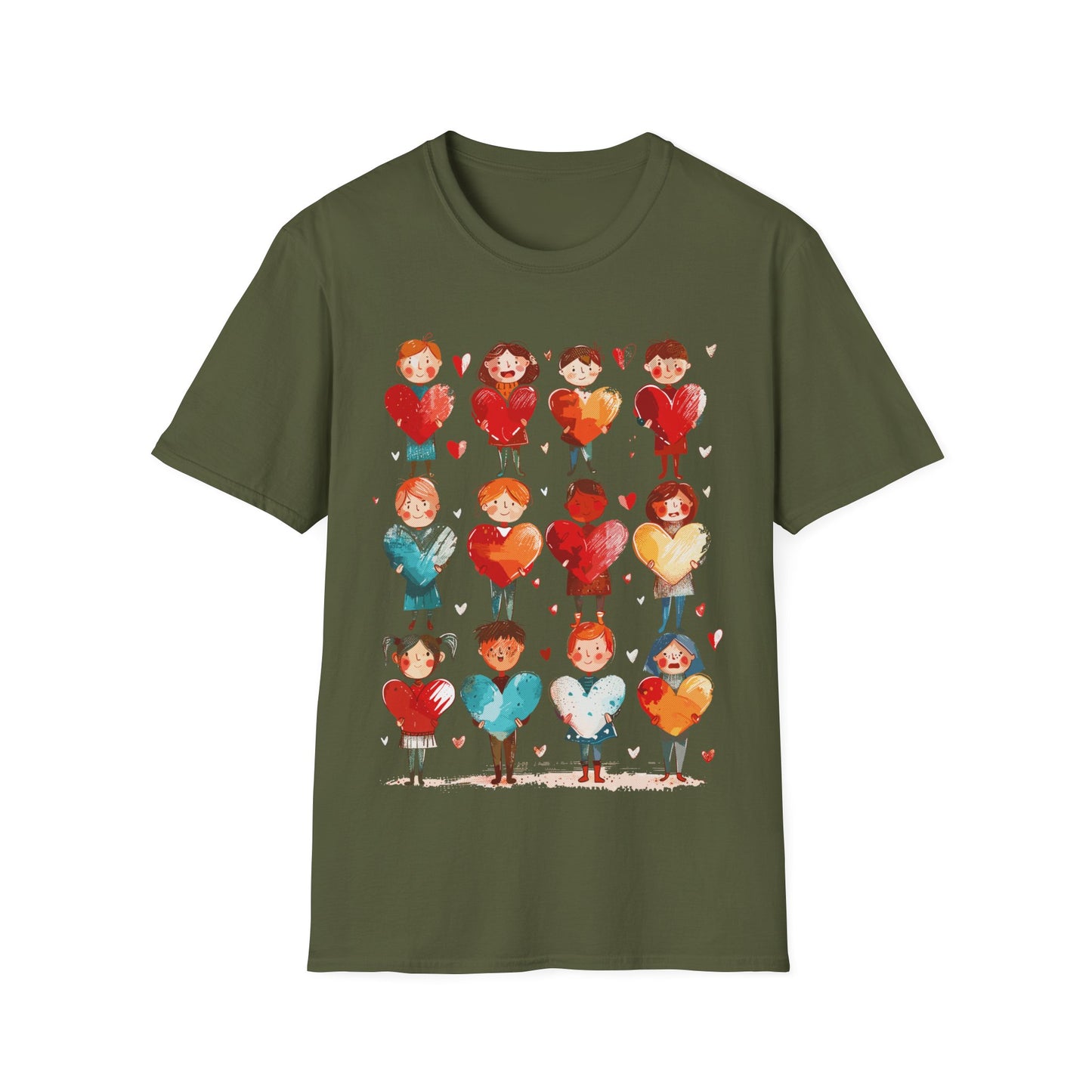 T-Shirt - People with hearts