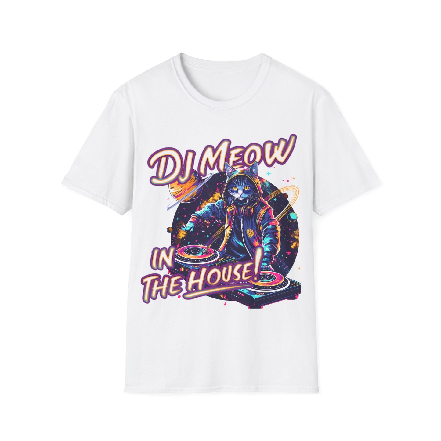 T-Shirt - DJ Meow in the house!