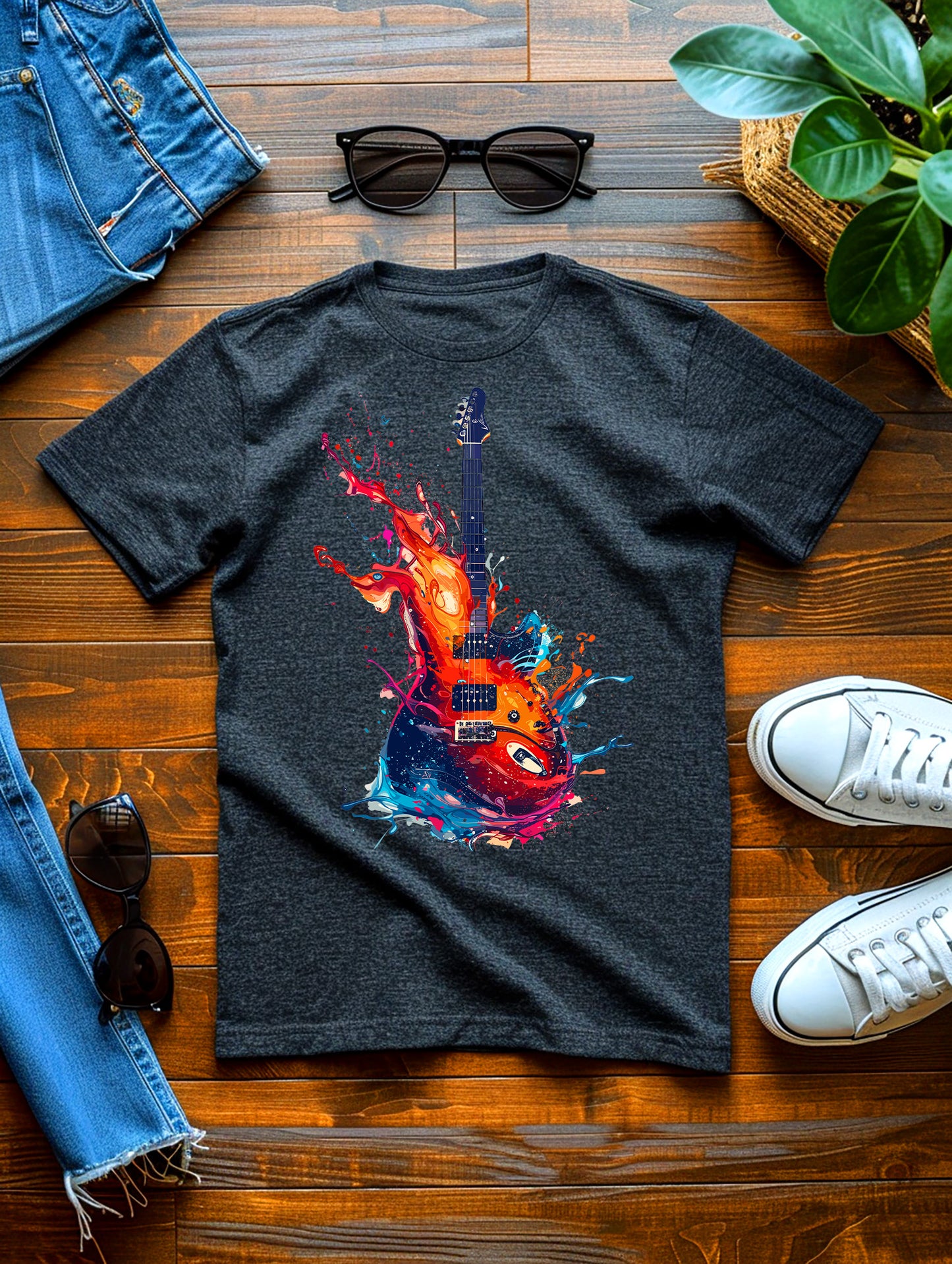 T-Shirt - Guitar Music