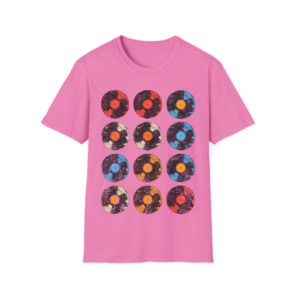 T-Shirt - Vinyl Records Music