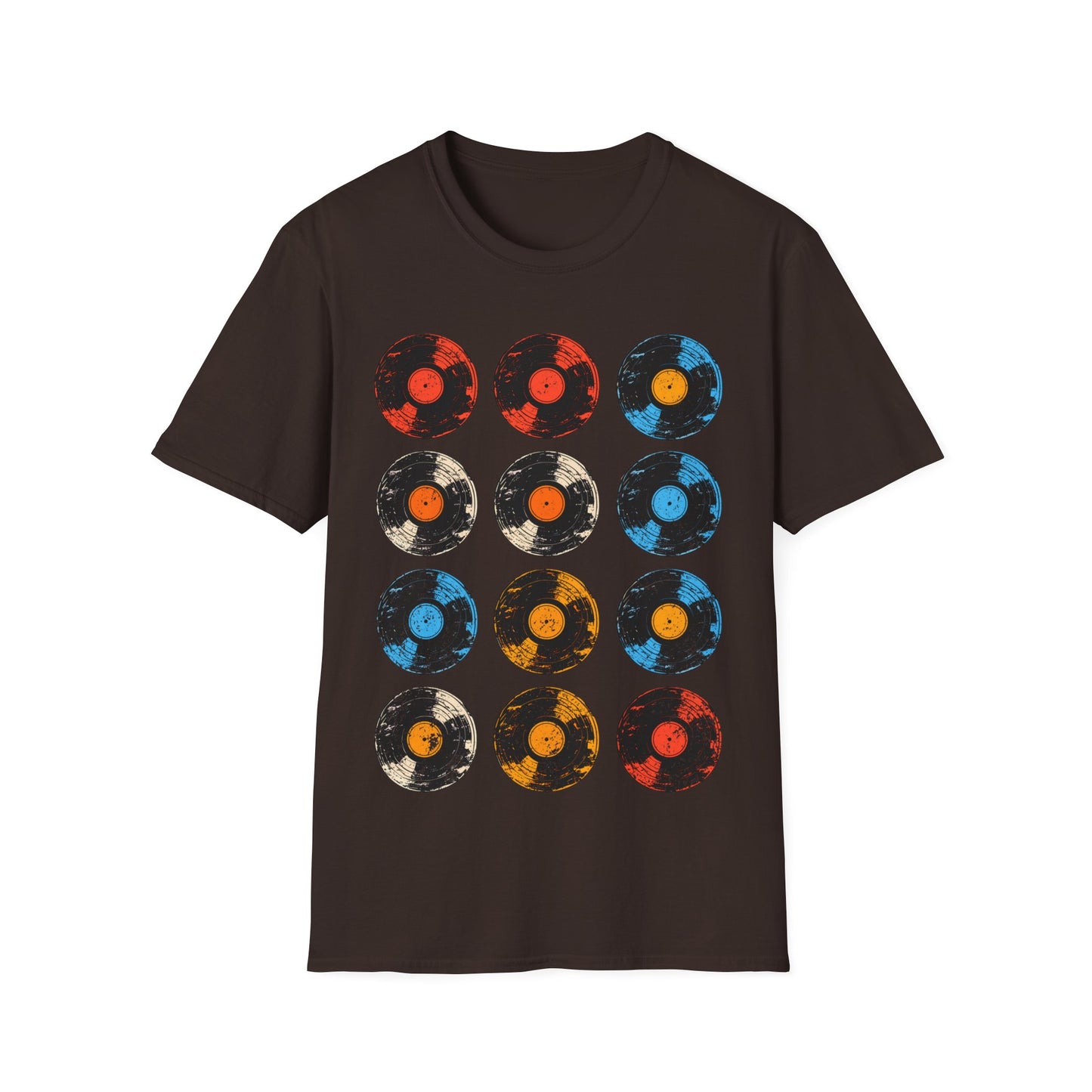 T-Shirt - Vinyl Records Music