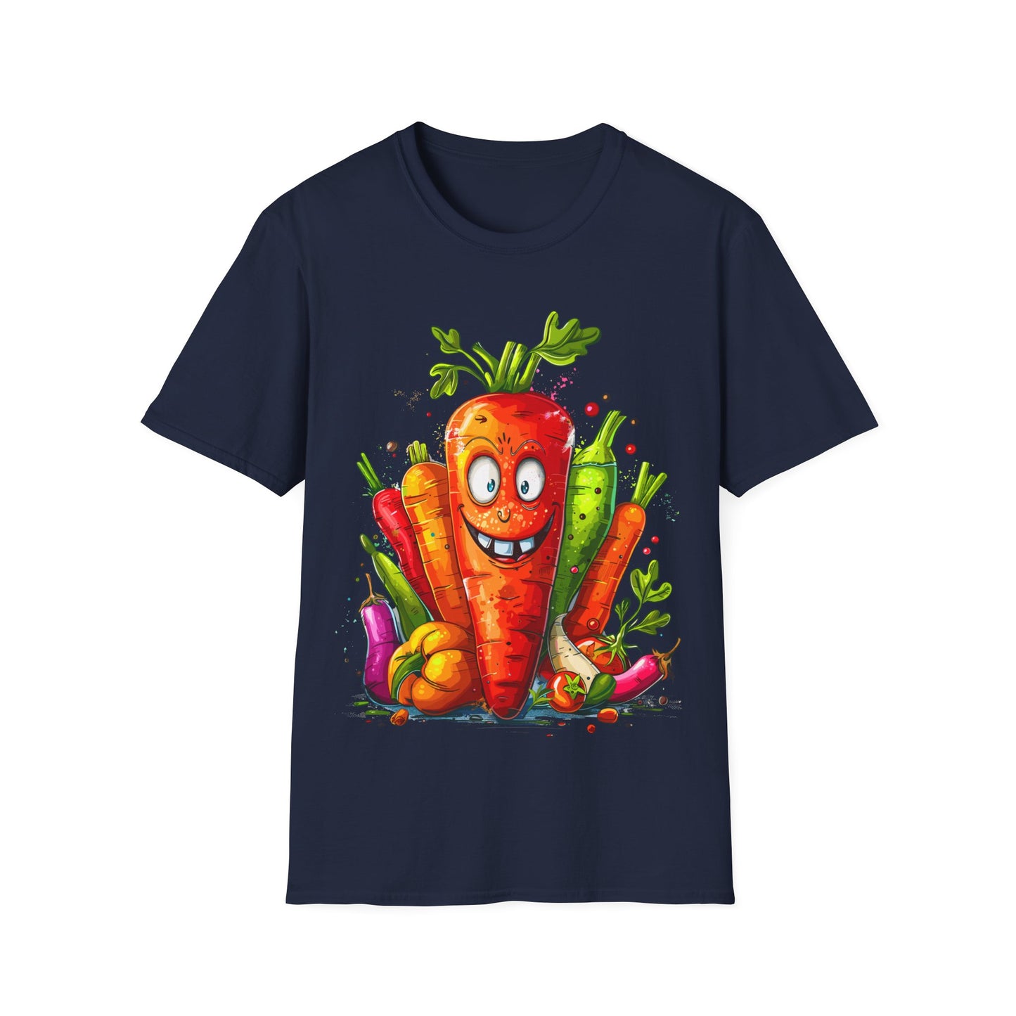 T-Shirt - Vegetarian - Carrot