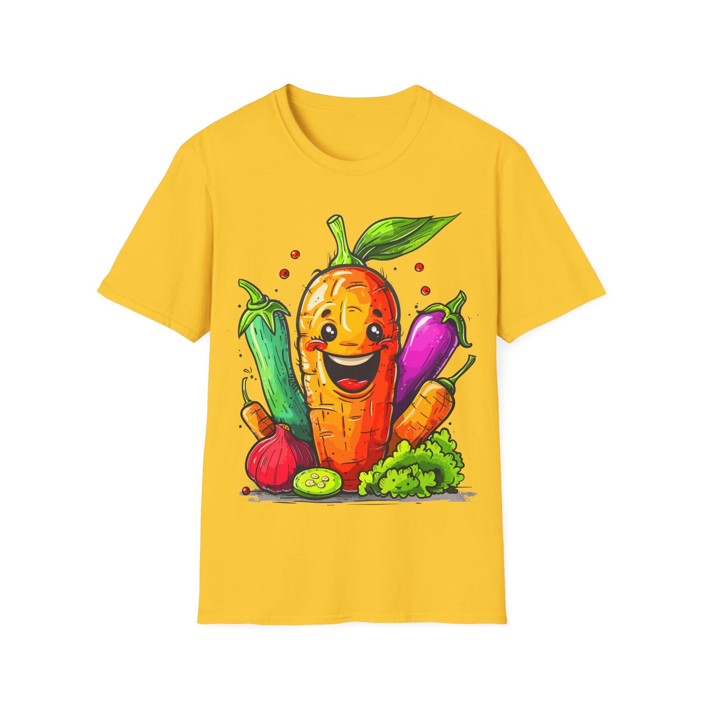 T-Shirt - Vegetarian - Carrot