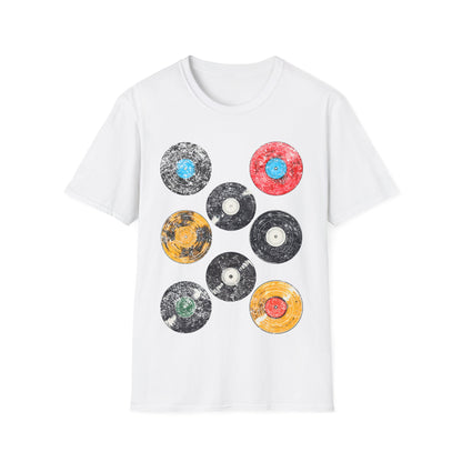 T-Shirt - Vinyl Records Music