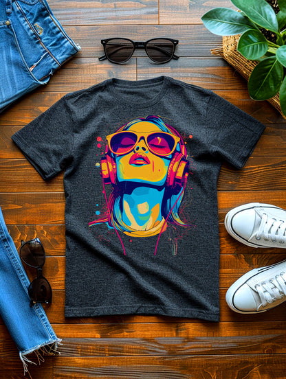 T-Shirt - Headphones Music