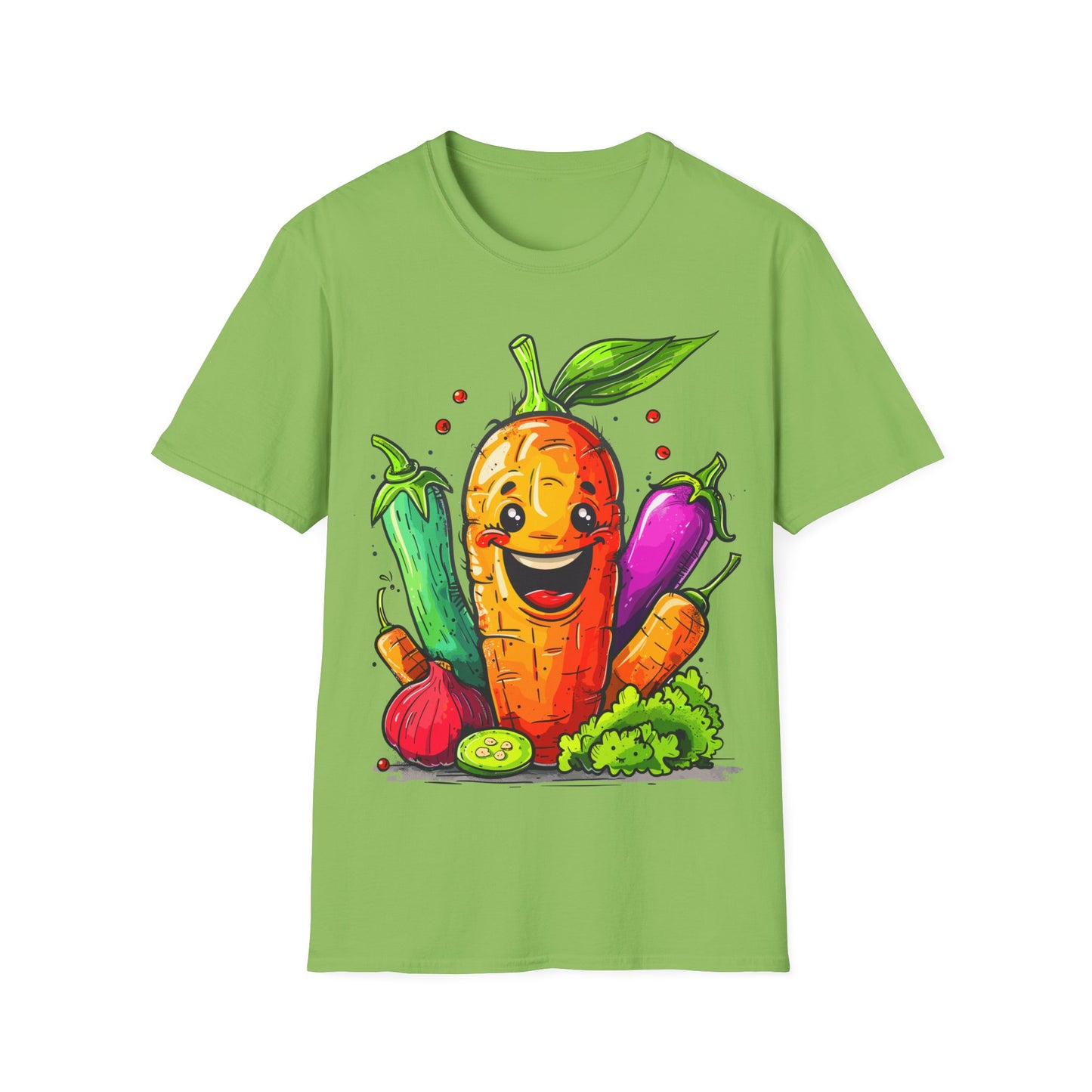 T-Shirt - Vegetarian - Carrot