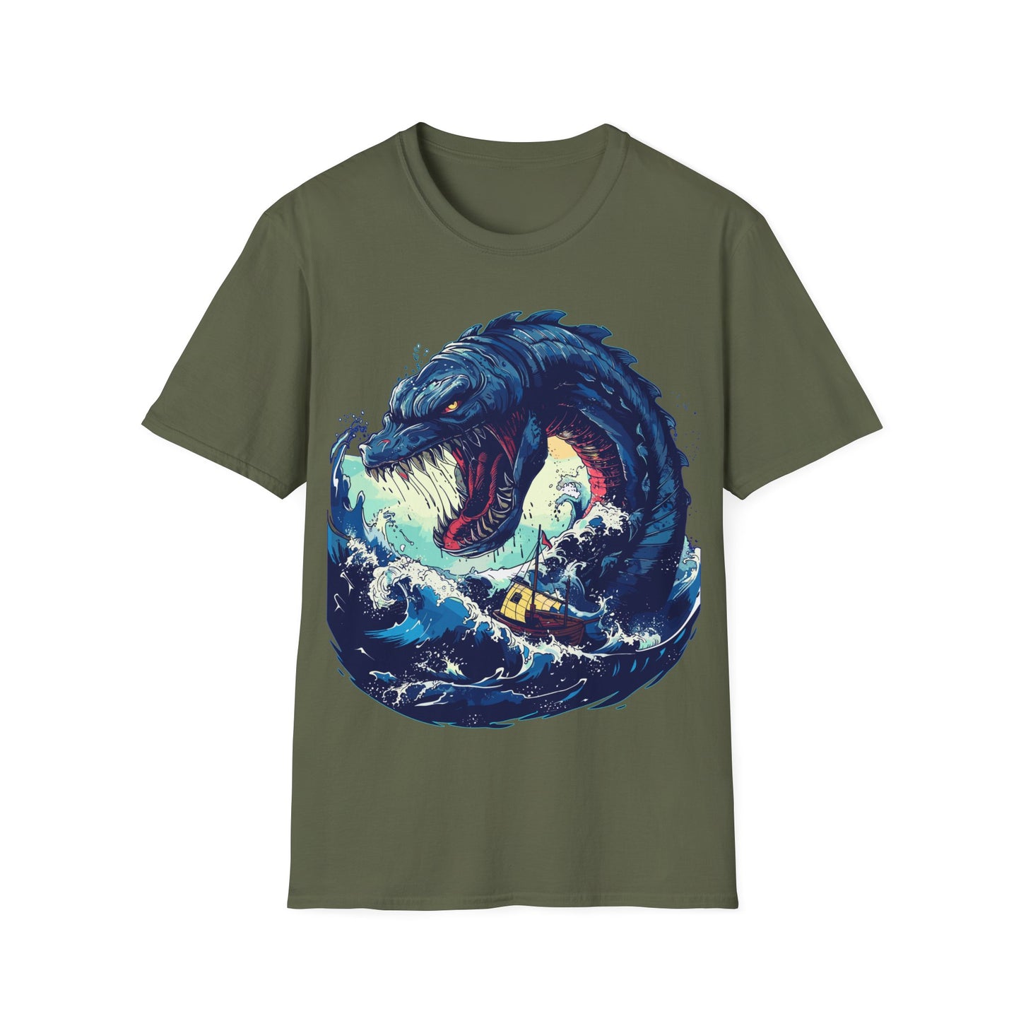 T-Shirt - Sea Monster - Dragon