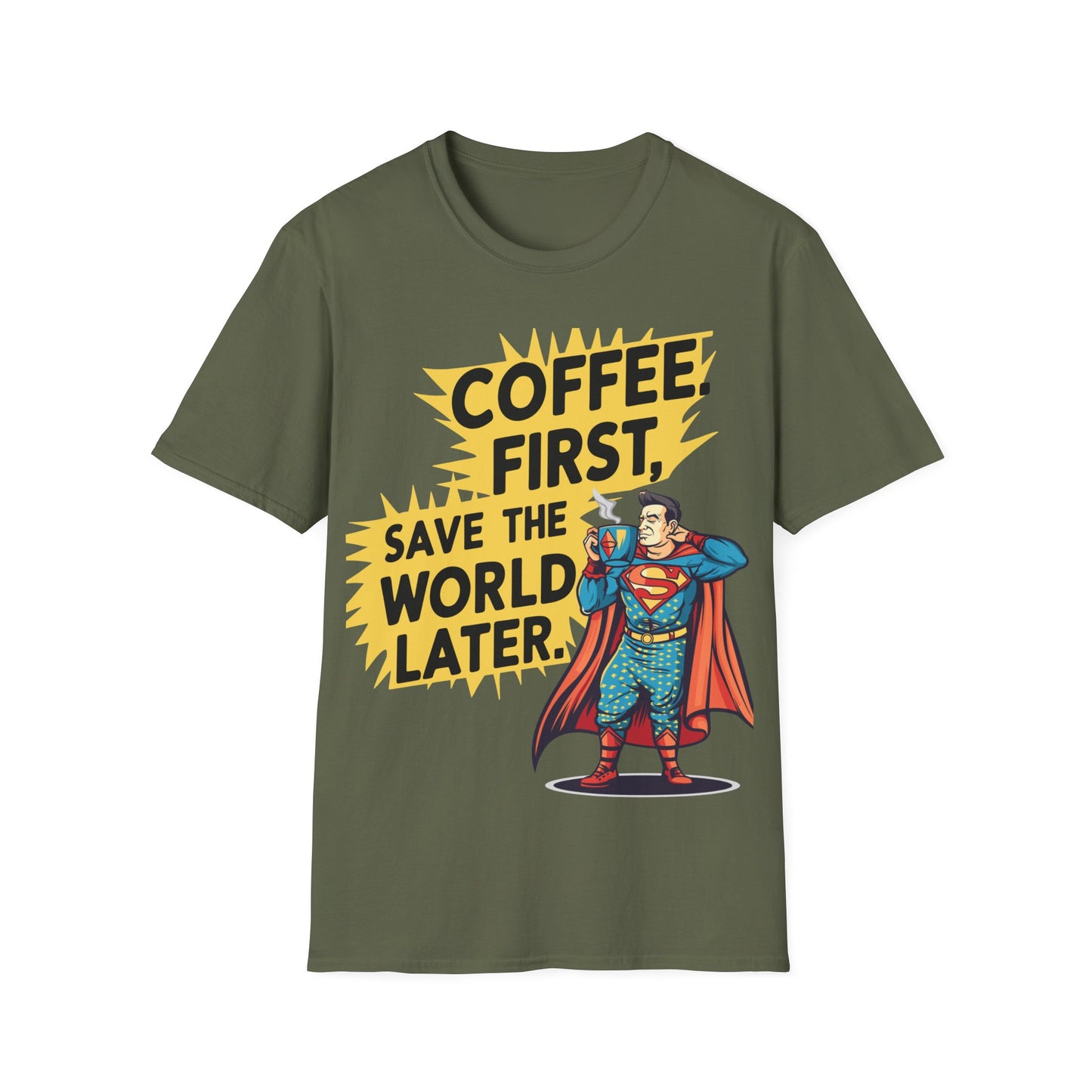 T-Shirt - Coffee first