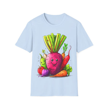 T-Shirt - Vegetarian - Beetroot