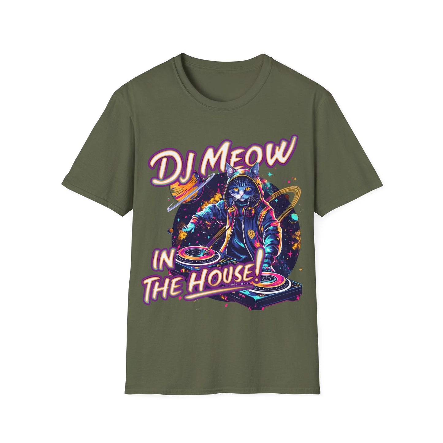 T-Shirt - DJ Meow in the house!