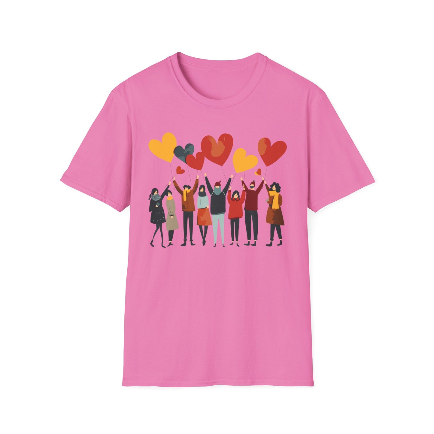 T-Shirt - People with hearts