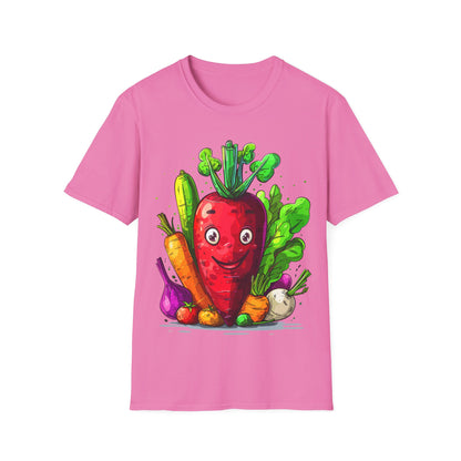 T-Shirt - Vegetarian - Beetroot