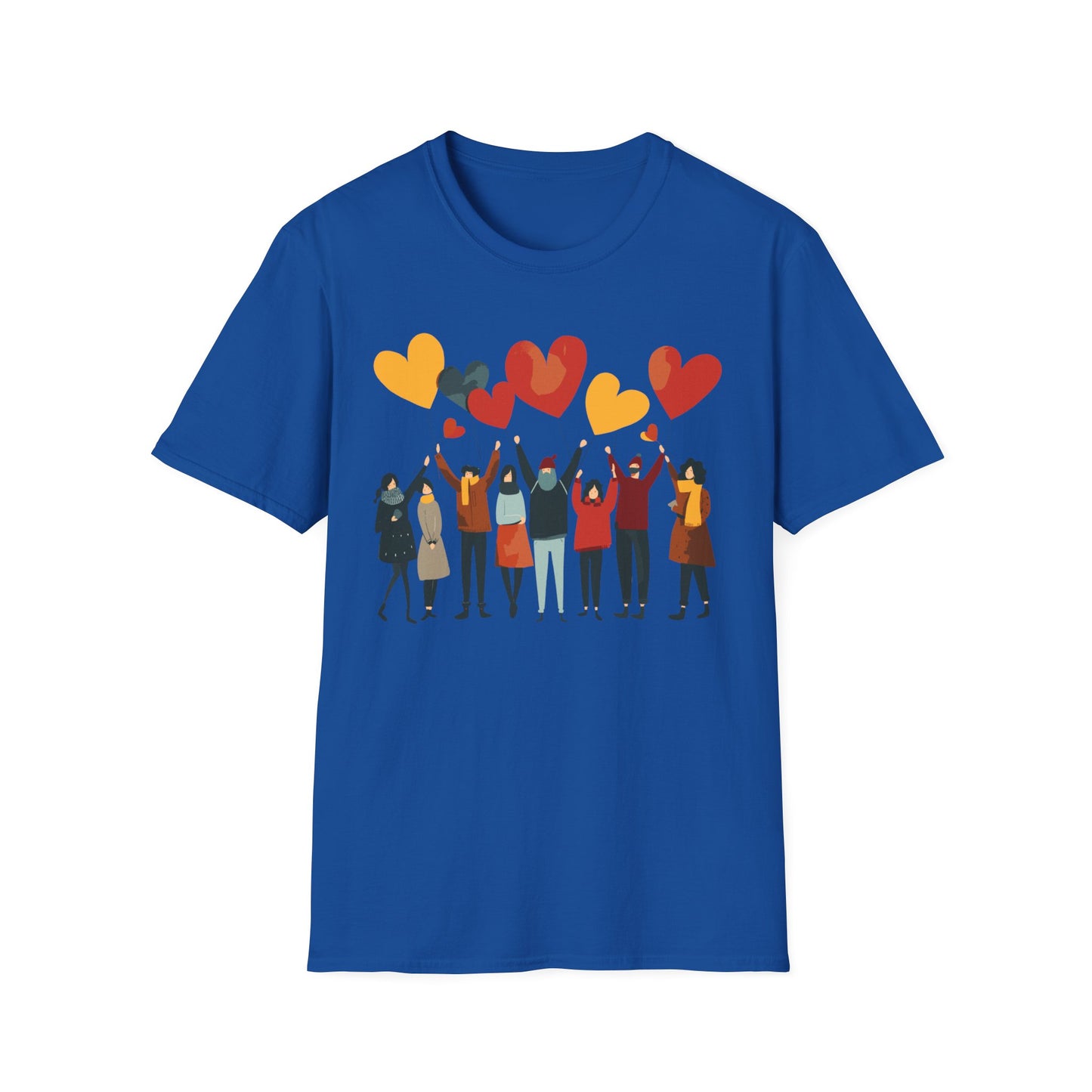 T-Shirt - People with hearts