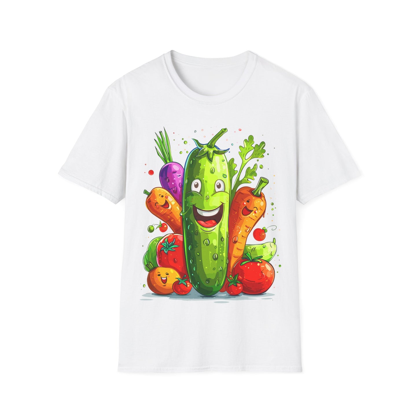 T-Shirt - Vegetarian - Cucumber