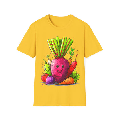 T-Shirt - Vegetarian - Beetroot