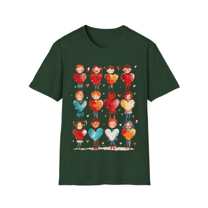 T-Shirt - People with hearts