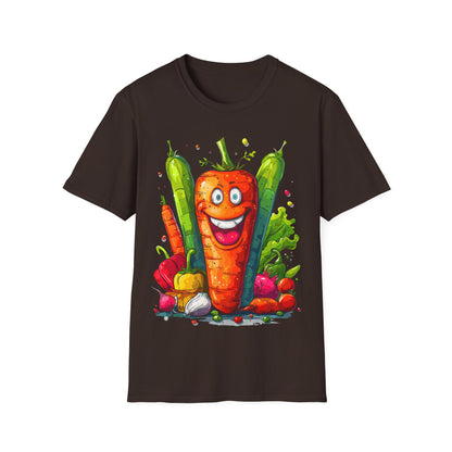 T-Shirt - Vegetarian - Carrot