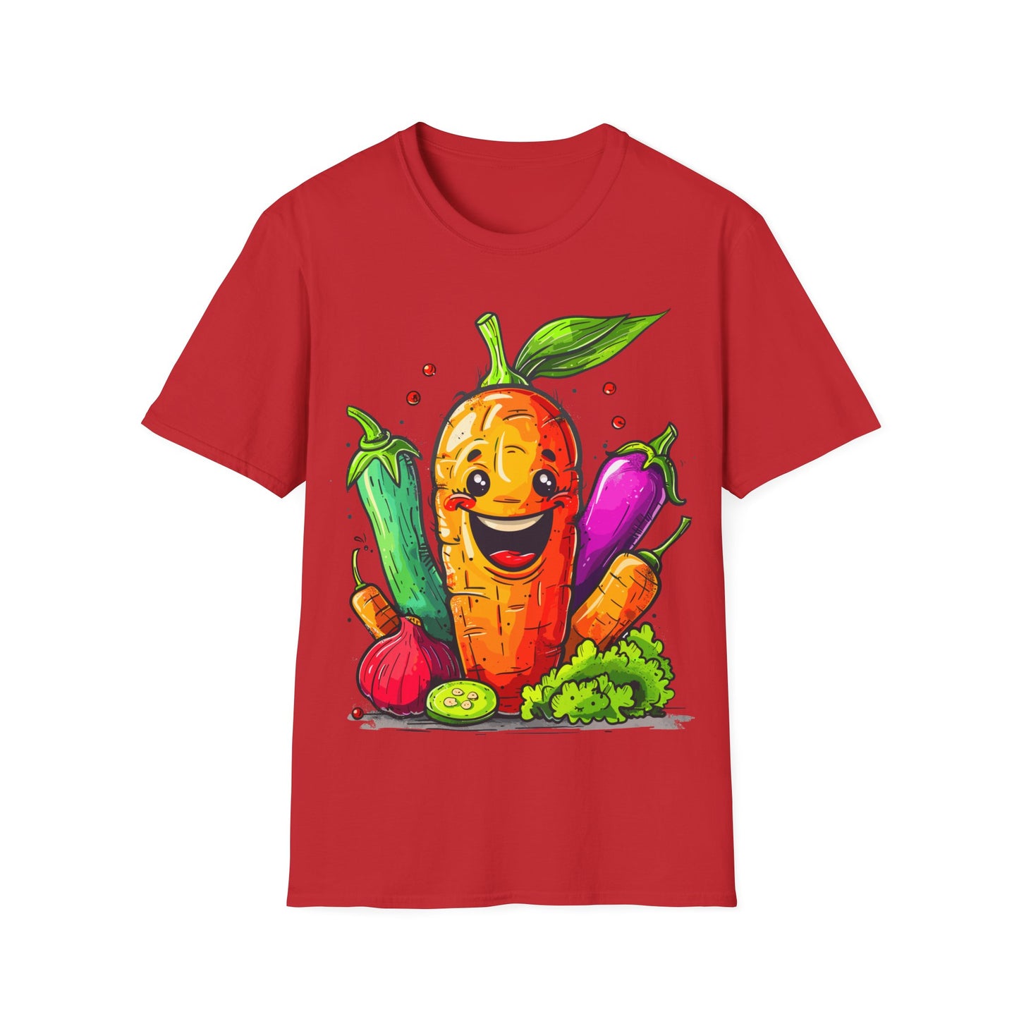 T-Shirt - Vegetarian - Carrot