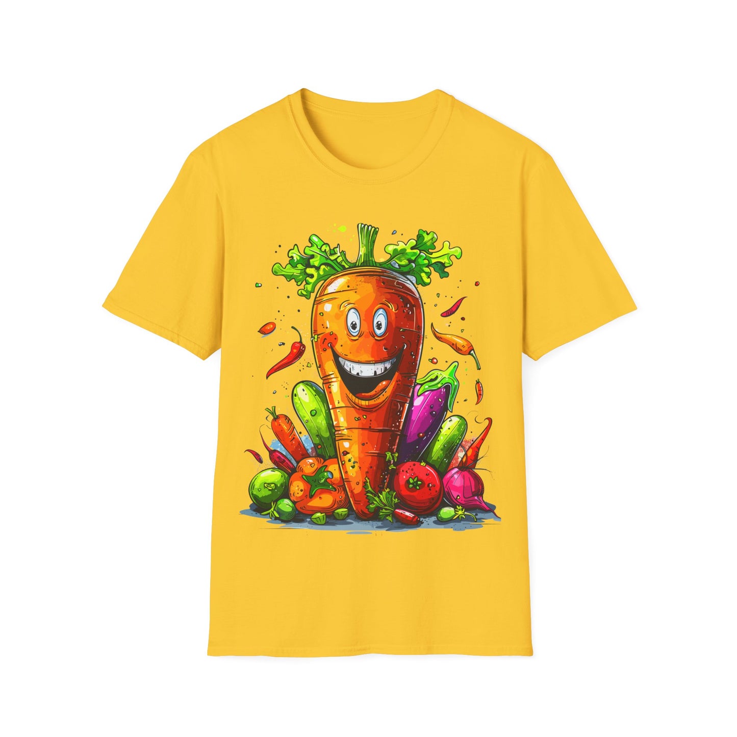 T-Shirt - Vegetarian - Carrot