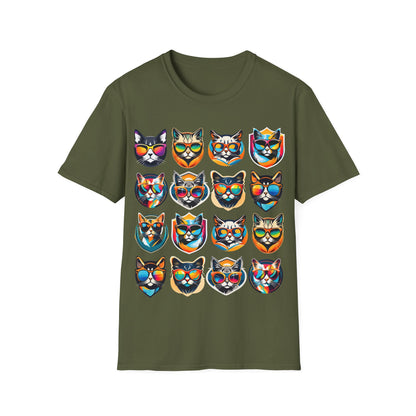 T-Shirt - Cats in sunglasses