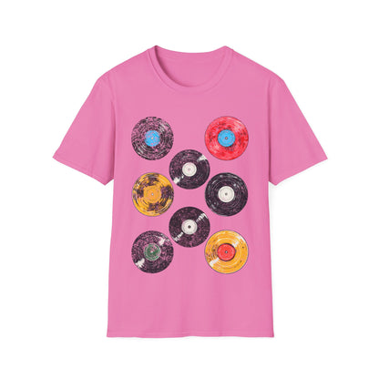 T-Shirt - Vinyl Records Music