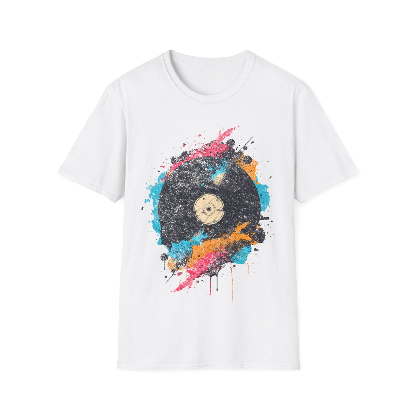 T-Shirt - Vinyl Records Music