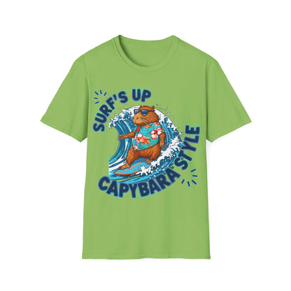 T-Shirt - Surf's up Capybara style