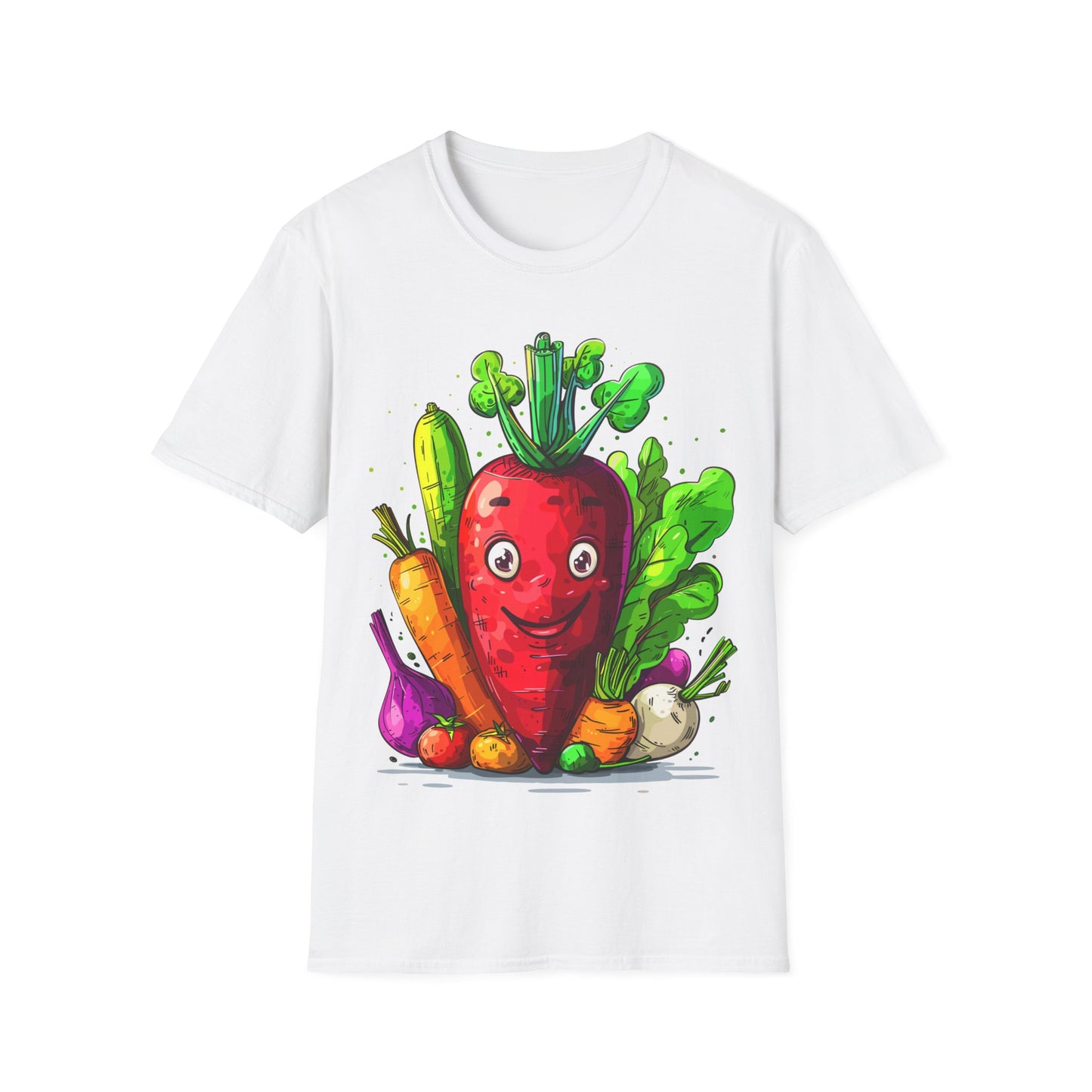 T-Shirt - Vegetarian - Beetroot