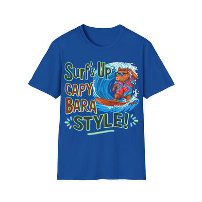 T-Shirt - Surf's up Capybara style