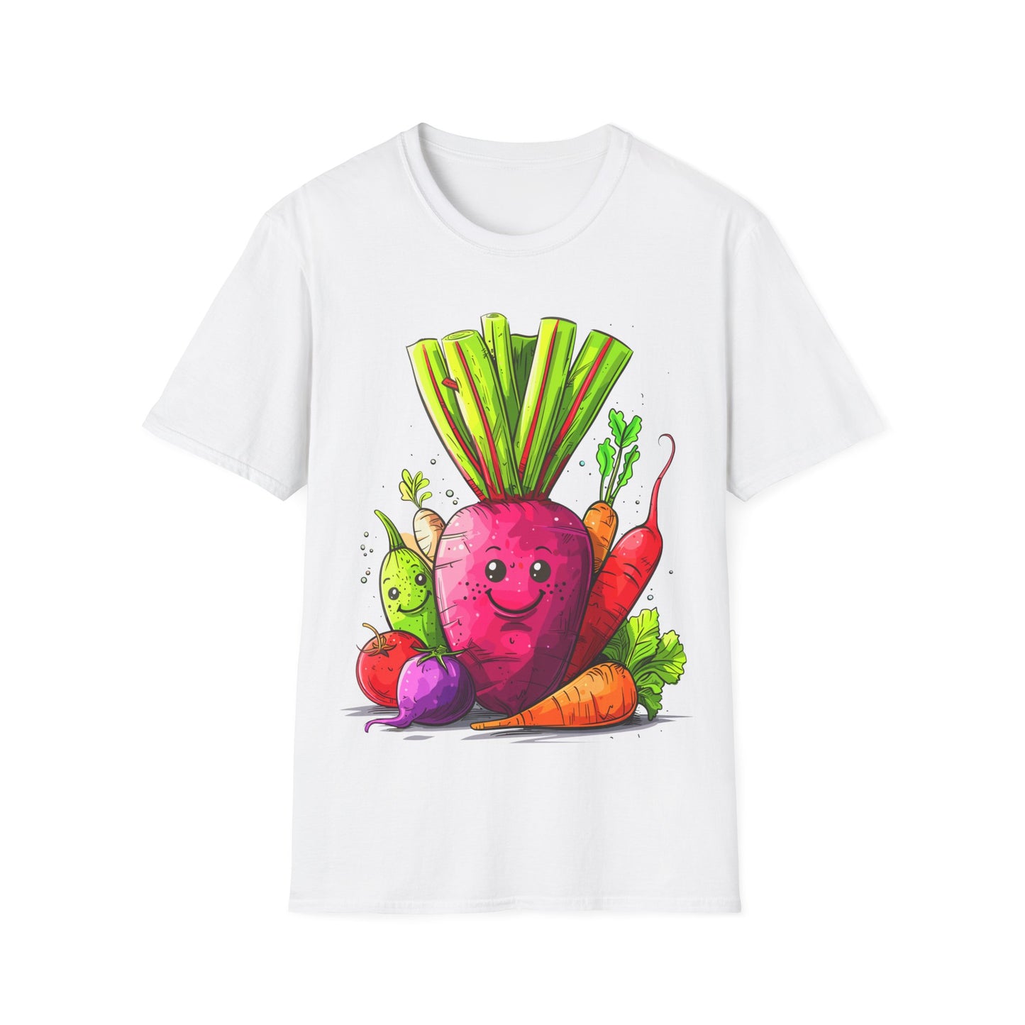 T-Shirt - Vegetarian - Beetroot