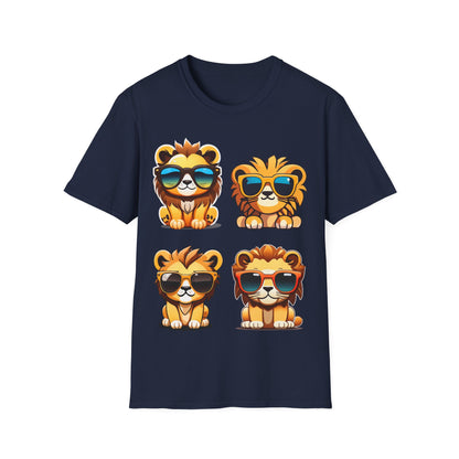 T-Shirt - Lions in sunglasses