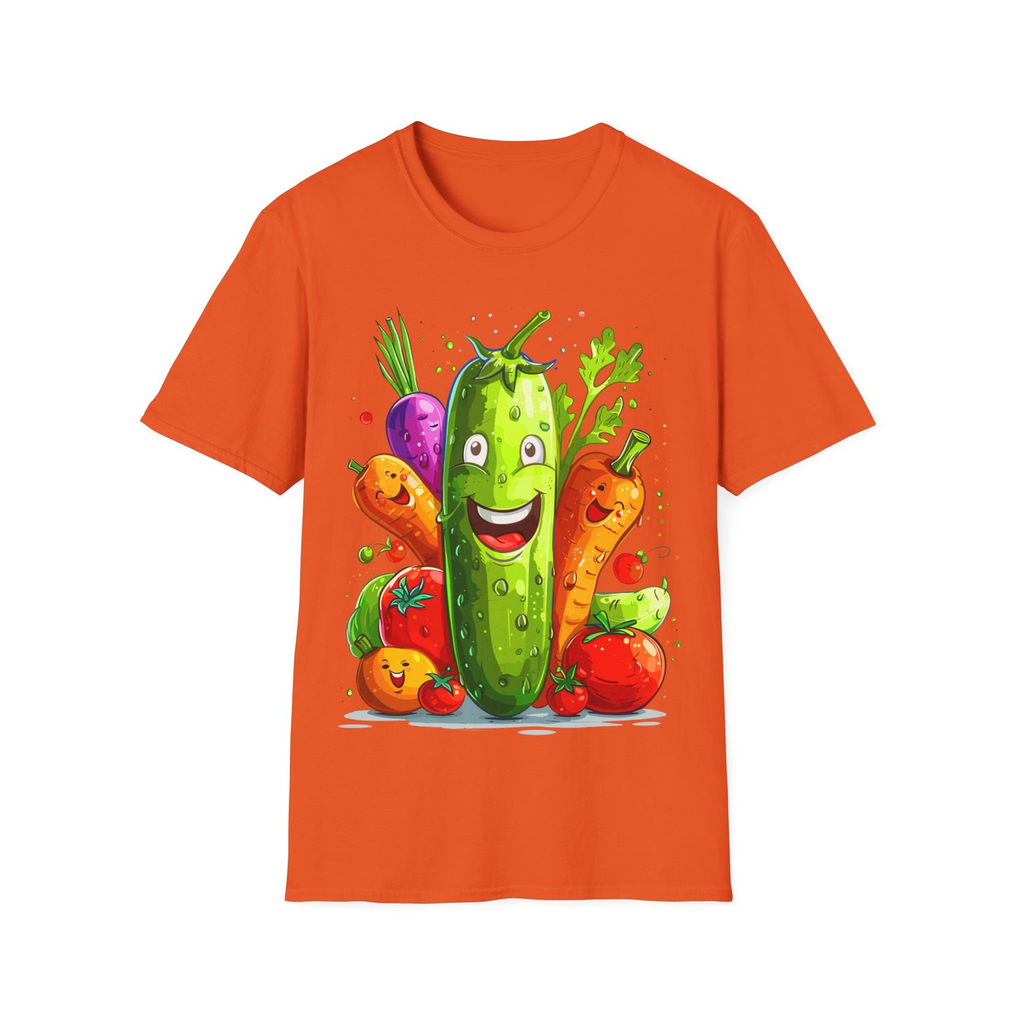 T-Shirt - Vegetarian - Cucumber