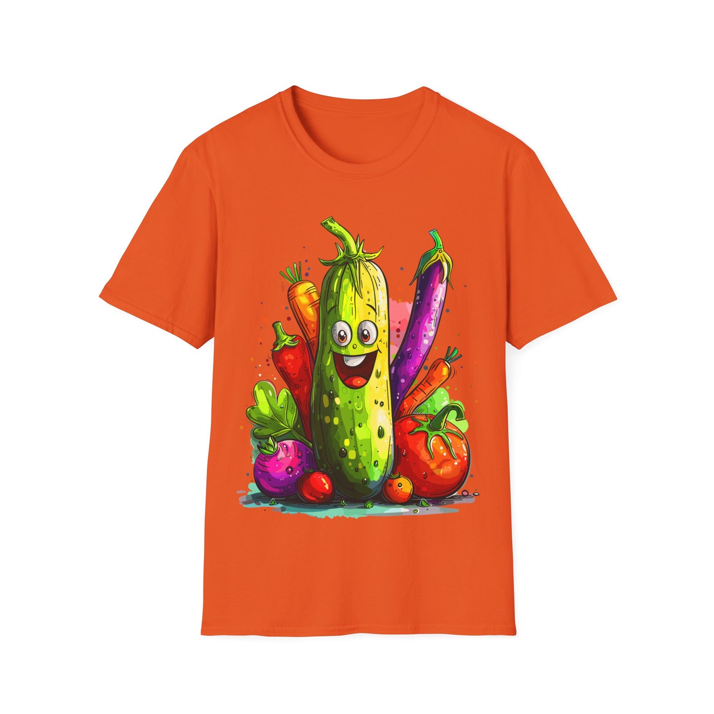 T-Shirt - Vegetarian - Cucumber