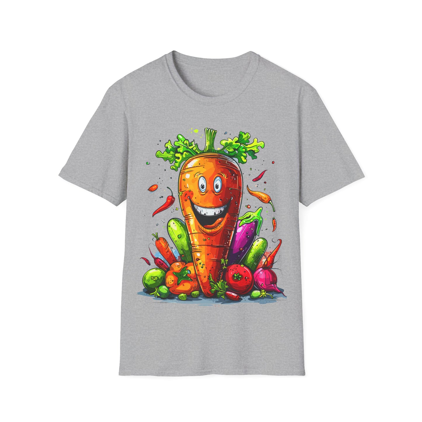 T-Shirt - Vegetarian - Carrot