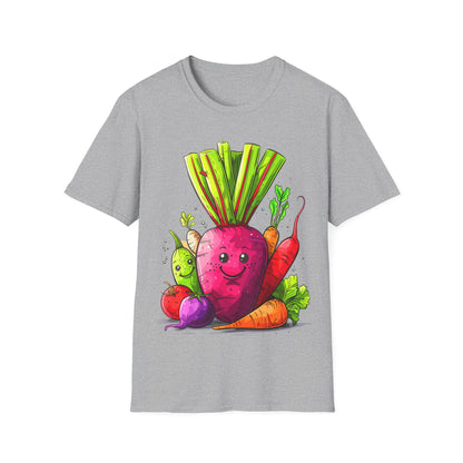 T-Shirt - Vegetarian - Beetroot