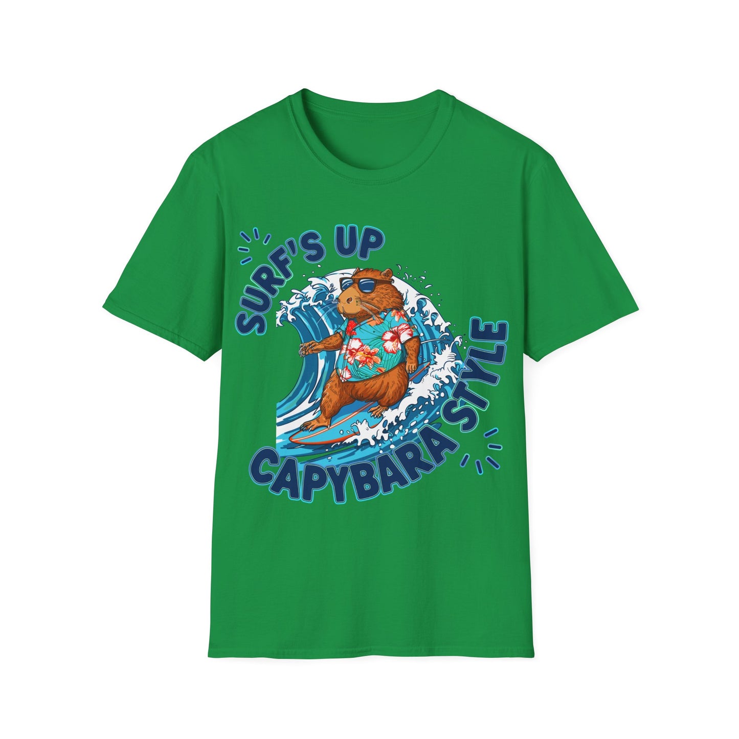 T-Shirt - Surf's up Capybara style