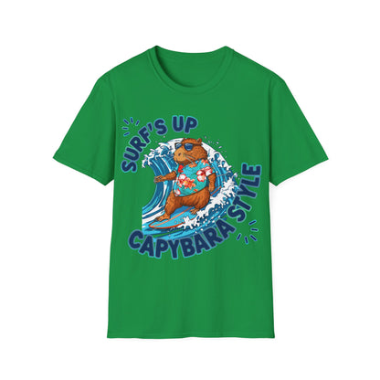 T-Shirt - Surf's up Capybara style