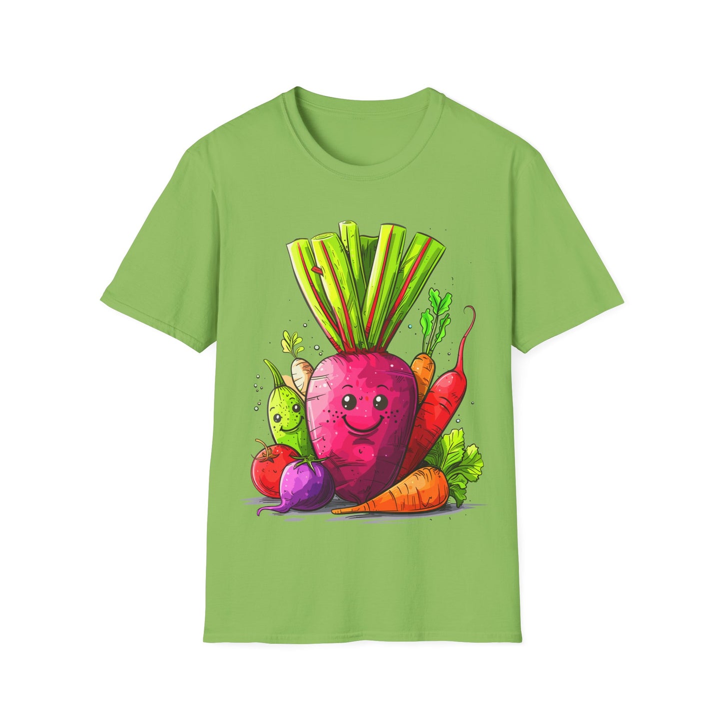 T-Shirt - Vegetarian - Beetroot