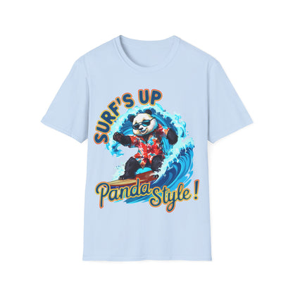 T-Shirt - Surf's up Panda Style!