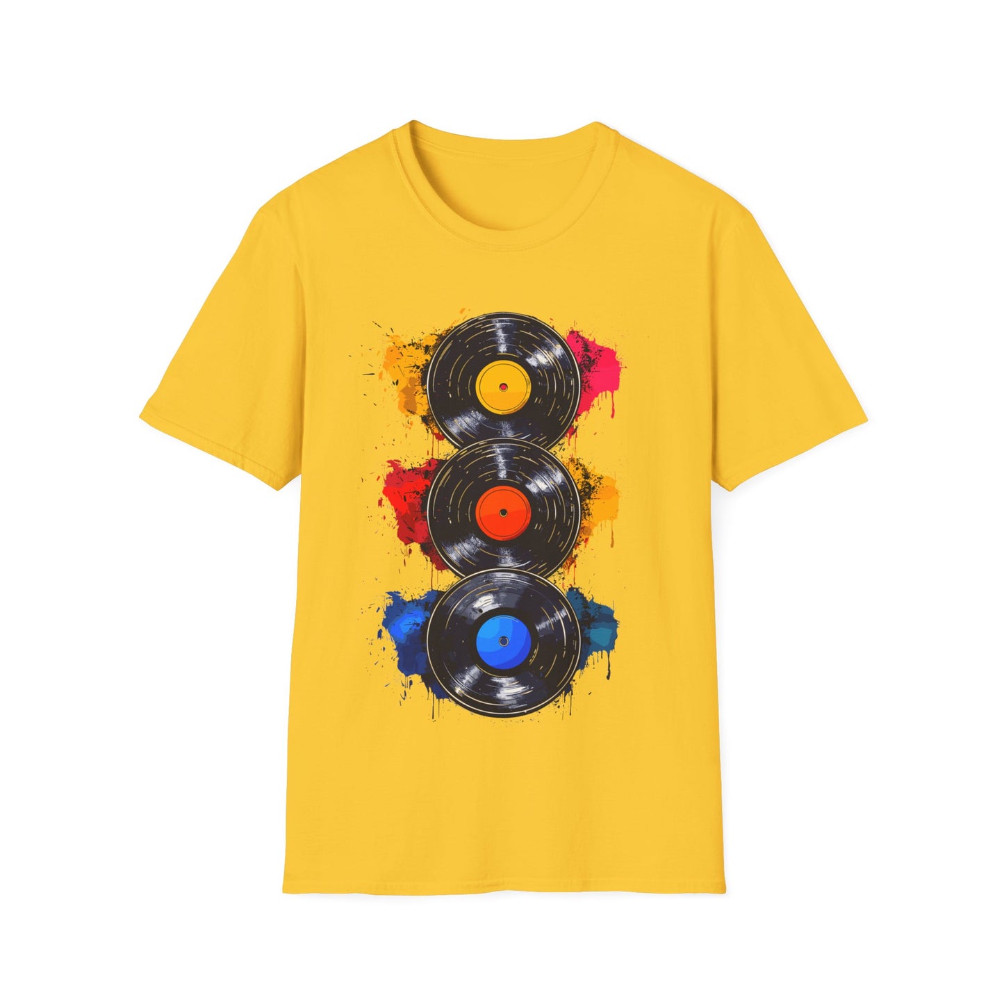 T-Shirt - Vinyl Records Music